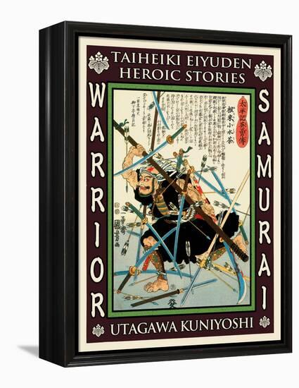 Samurai Negorono Komizucha-Kuniyoshi Utagawa-Framed Premier Image Canvas