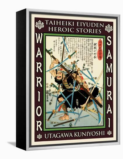 Samurai Negorono Komizucha-Kuniyoshi Utagawa-Framed Premier Image Canvas