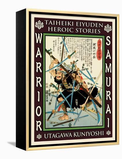 Samurai Negorono Komizucha-Kuniyoshi Utagawa-Framed Premier Image Canvas