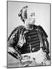Samurai of Old Japan with Traditional Hairstyle-Japanese Photographer-Mounted Giclee Print