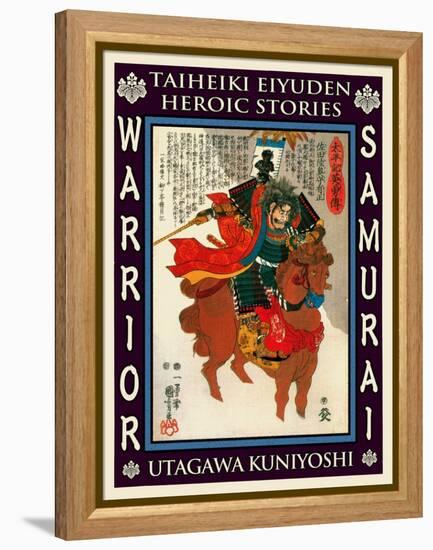 Samurai Sada Narimasa-Kuniyoshi Utagawa-Framed Premier Image Canvas