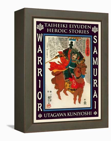 Samurai Sada Narimasa-Kuniyoshi Utagawa-Framed Premier Image Canvas