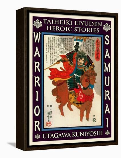 Samurai Sada Narimasa-Kuniyoshi Utagawa-Framed Premier Image Canvas