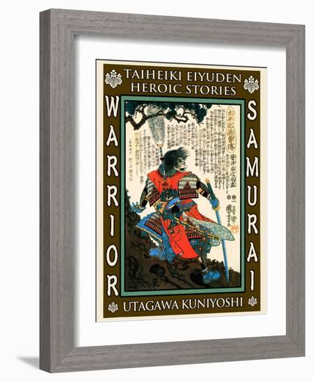 Samurai Sakai Masanao-Kuniyoshi Utagawa-Framed Giclee Print