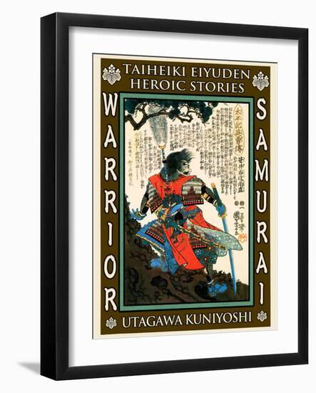 Samurai Sakai Masanao-Kuniyoshi Utagawa-Framed Giclee Print