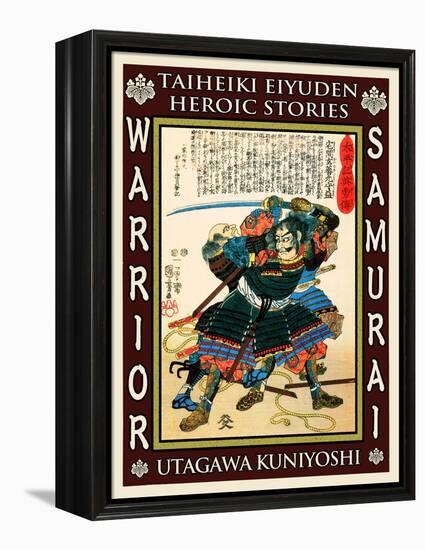 Samurai Sakuma Morimasa-Kuniyoshi Utagawa-Framed Premier Image Canvas