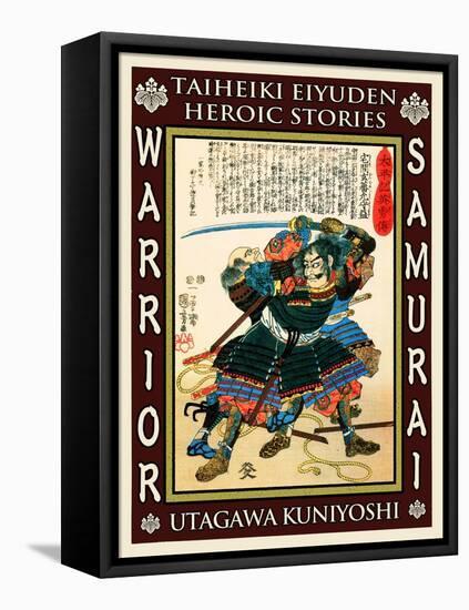 Samurai Sakuma Morimasa-Kuniyoshi Utagawa-Framed Premier Image Canvas