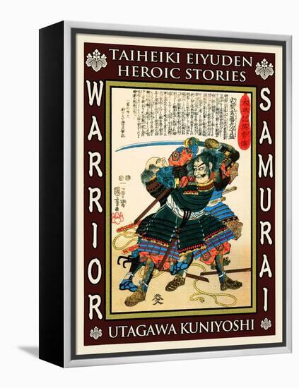 Samurai Sakuma Morimasa-Kuniyoshi Utagawa-Framed Premier Image Canvas