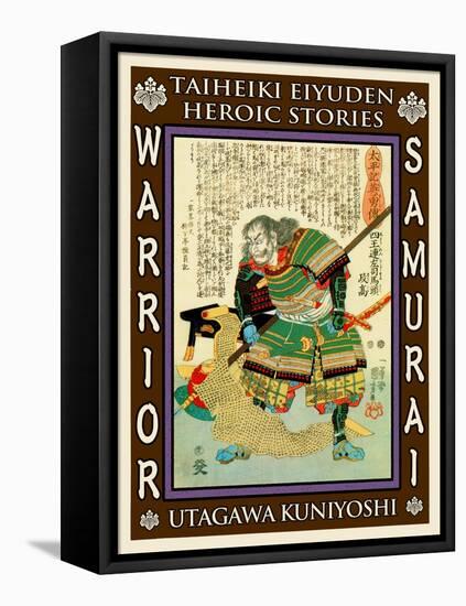 Samurai Shiouden Masataka-Kuniyoshi Utagawa-Framed Premier Image Canvas