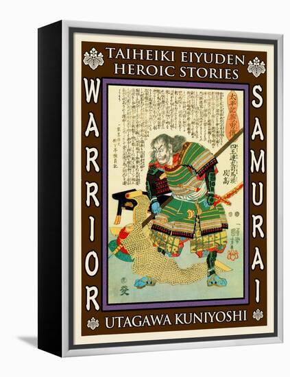 Samurai Shiouden Masataka-Kuniyoshi Utagawa-Framed Premier Image Canvas