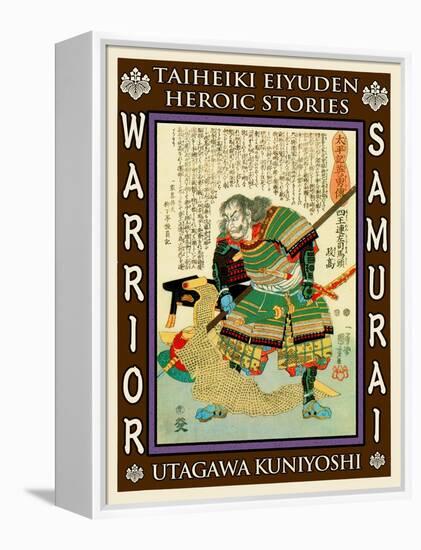 Samurai Shiouden Masataka-Kuniyoshi Utagawa-Framed Premier Image Canvas