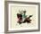 Samurai Warrior Riding a Horse, a Japanese Painting on Silk, in a Traditional Japanese Style-null-Framed Giclee Print