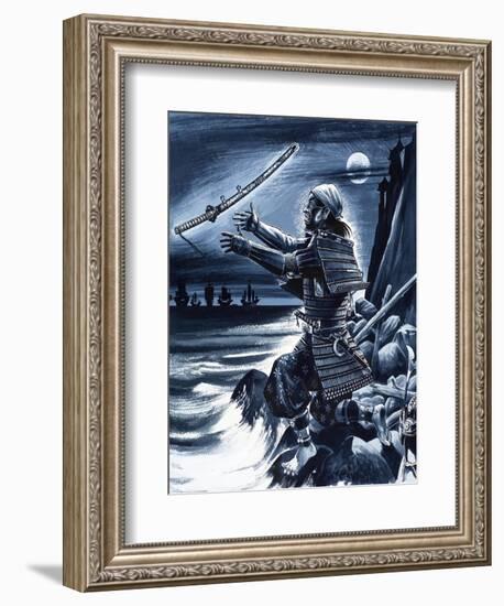 Samurai Warrior-Dan Escott-Framed Giclee Print