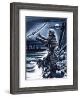 Samurai Warrior-Dan Escott-Framed Giclee Print