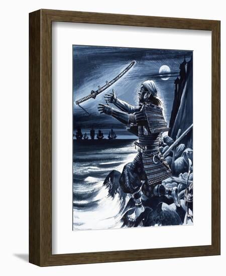 Samurai Warrior-Dan Escott-Framed Giclee Print