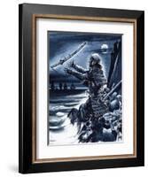 Samurai Warrior-Dan Escott-Framed Giclee Print