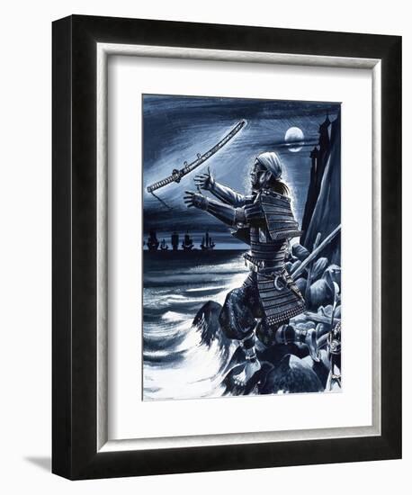 Samurai Warrior-Dan Escott-Framed Giclee Print