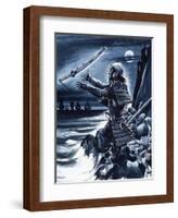 Samurai Warrior-Dan Escott-Framed Giclee Print