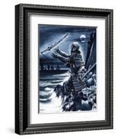 Samurai Warrior-Dan Escott-Framed Giclee Print