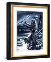 Samurai Warrior-Dan Escott-Framed Giclee Print