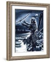 Samurai Warrior-Dan Escott-Framed Giclee Print