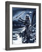 Samurai Warrior-Dan Escott-Framed Giclee Print