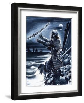 Samurai Warrior-Dan Escott-Framed Giclee Print