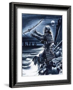 Samurai Warrior-Dan Escott-Framed Giclee Print