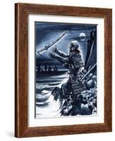 Samurai Warrior-Dan Escott-Framed Giclee Print
