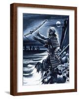 Samurai Warrior-Dan Escott-Framed Giclee Print