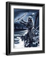 Samurai Warrior-Dan Escott-Framed Giclee Print