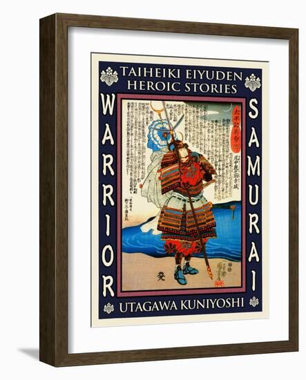 Samurai Yamanaka Yukinori-Kuniyoshi Utagawa-Framed Giclee Print