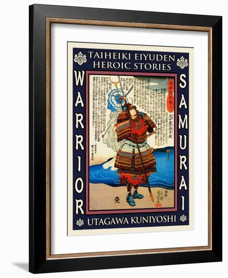 Samurai Yamanaka Yukinori-Kuniyoshi Utagawa-Framed Giclee Print