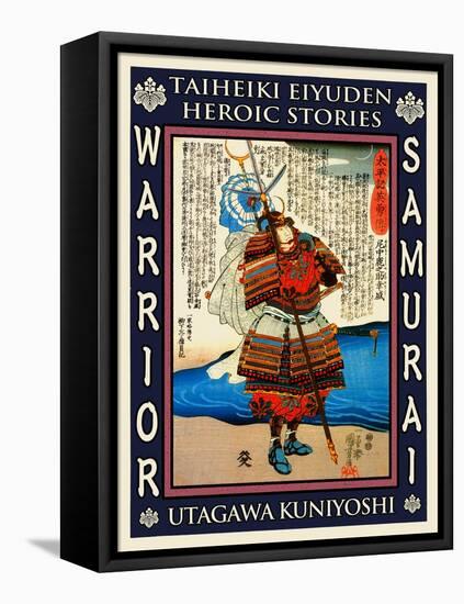 Samurai Yamanaka Yukinori-Kuniyoshi Utagawa-Framed Premier Image Canvas