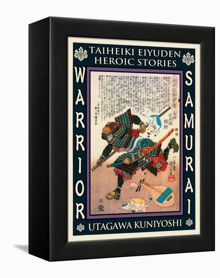 Samurai Yasuda Kunitsugu-Kuniyoshi Utagawa-Framed Premier Image Canvas