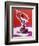 Samurai-Abstract Graffiti-Framed Giclee Print