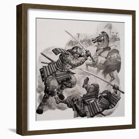 Samurai-Pat Nicolle-Framed Giclee Print
