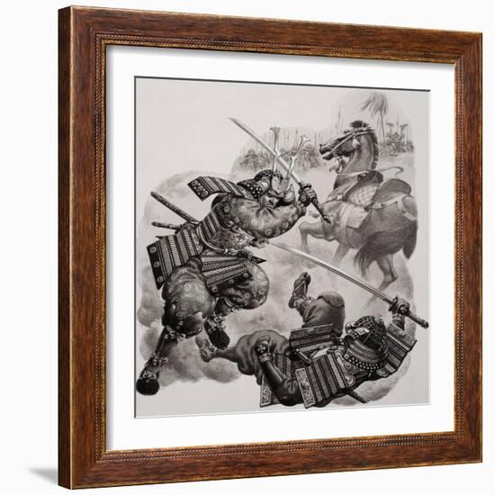 Samurai-Pat Nicolle-Framed Giclee Print