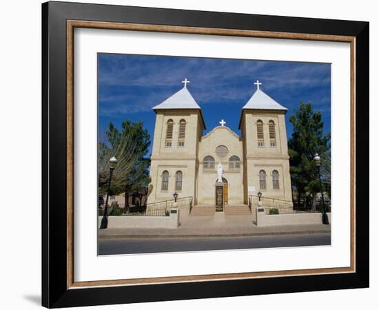 San Albino Church, Las Cruces, New Mexico, USA-null-Framed Photographic Print