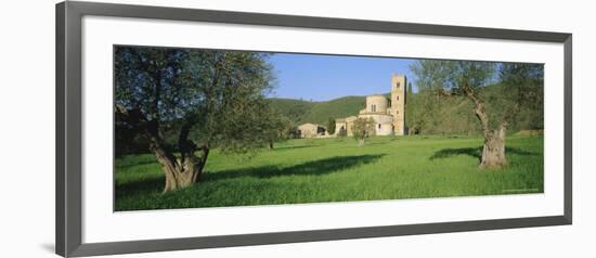 San Antimo Abbey, Siena Province, Tuscany, Italy-Bruno Morandi-Framed Photographic Print