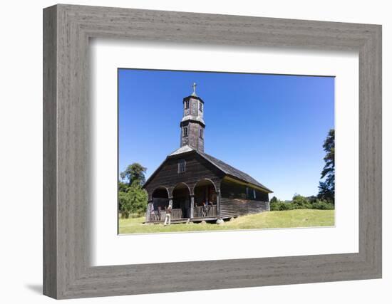 San Antonio Church, Colo, Island of Chiloe, Chile-Peter Groenendijk-Framed Photographic Print