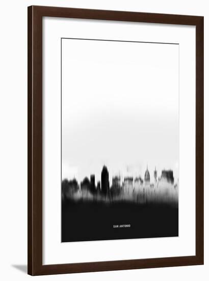 San Antonio Downtown-NaxArt-Framed Art Print