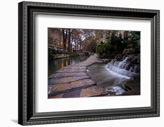 San Antonio Riverwalk, San Antonio, Texas, United States of America, North America-Jim Nix-Framed Photographic Print