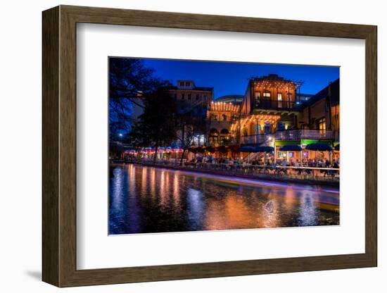 San Antonio Riverwalk, San Antonio, Texas, United States of America, North America-Jim Nix-Framed Photographic Print