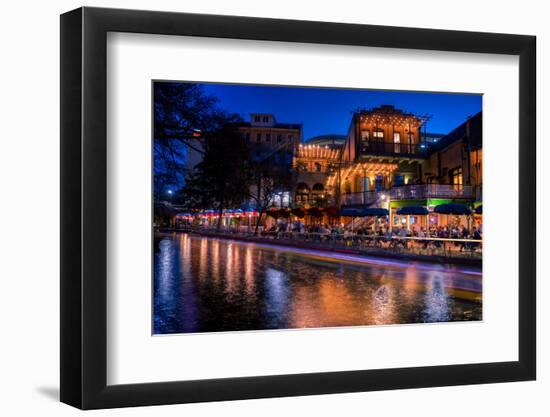 San Antonio Riverwalk, San Antonio, Texas, United States of America, North America-Jim Nix-Framed Photographic Print