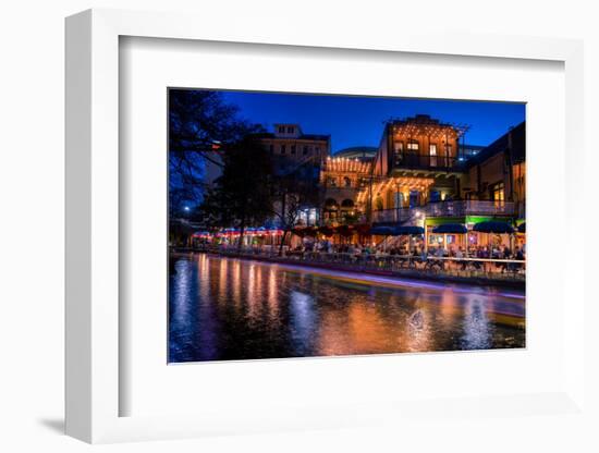 San Antonio Riverwalk, San Antonio, Texas, United States of America, North America-Jim Nix-Framed Photographic Print