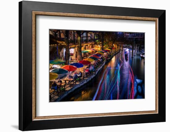 San Antonio Riverwalk, San Antonio, Texas, United States of America, North America-Jim Nix-Framed Photographic Print