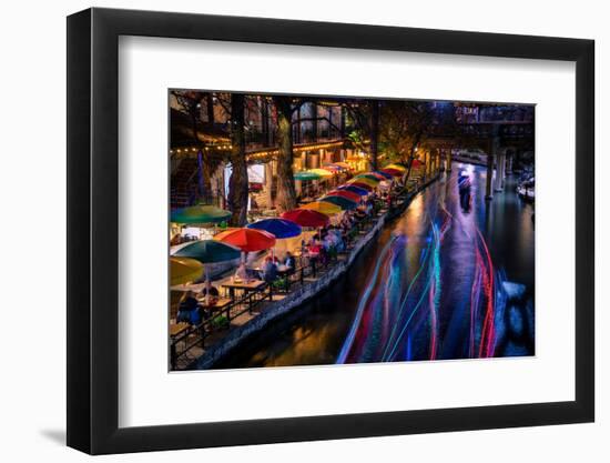 San Antonio Riverwalk, San Antonio, Texas, United States of America, North America-Jim Nix-Framed Photographic Print