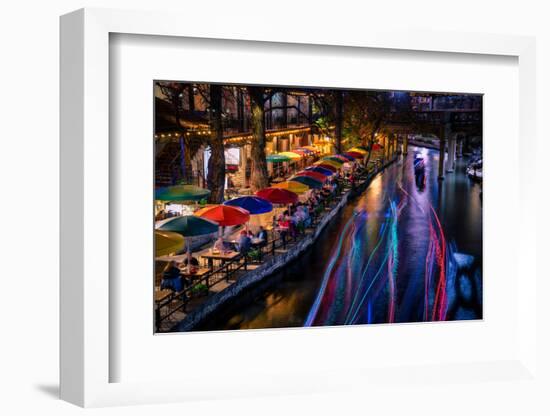 San Antonio Riverwalk, San Antonio, Texas, United States of America, North America-Jim Nix-Framed Photographic Print