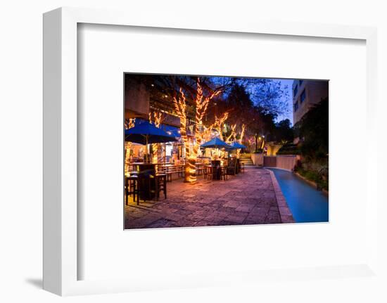 San Antonio Riverwalk, San Antonio, Texas, United States of America, North America-Jim Nix-Framed Photographic Print